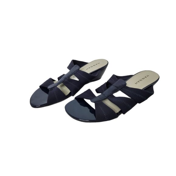 Womens Hannah "Feather 2" Wedge Fabric Sandals. Size 7M - Picture 3 of 5